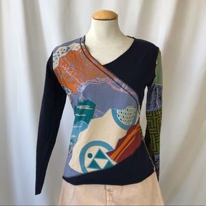 Custo Barcelona Patterned Top